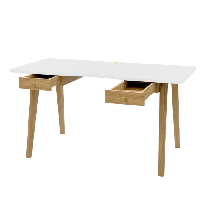 Nice darbo stalas (Balta) Nice darbo stalas (Balta)